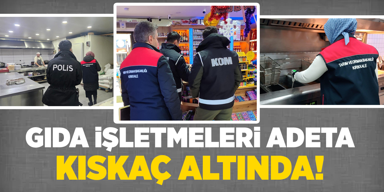 Gıda işletmeleri adeta kıskaç altında!