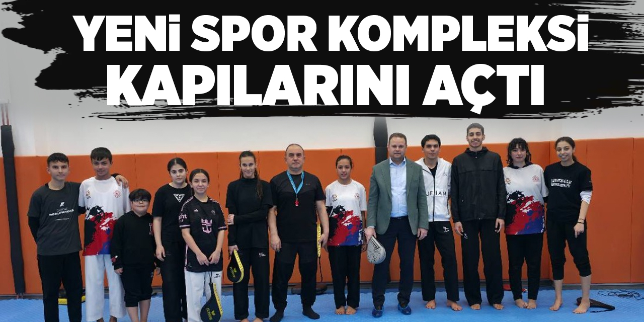 Yeni spor kompleksi kapılarını açtı
