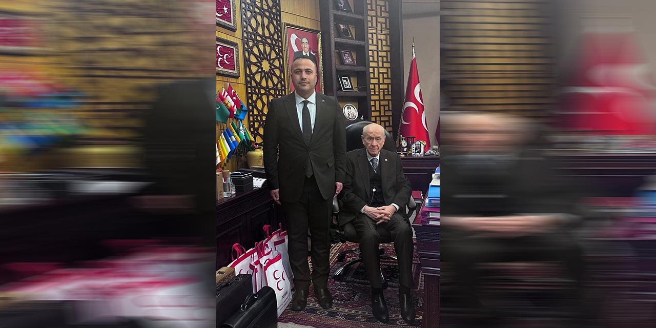 MHP İl Başkanı Abalı’dan Bahçeli’ye ziyaret