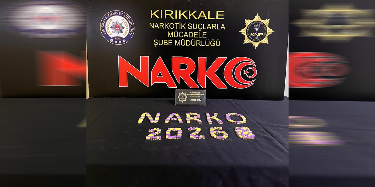 Kırıkkale’de narkotik operasyonu!