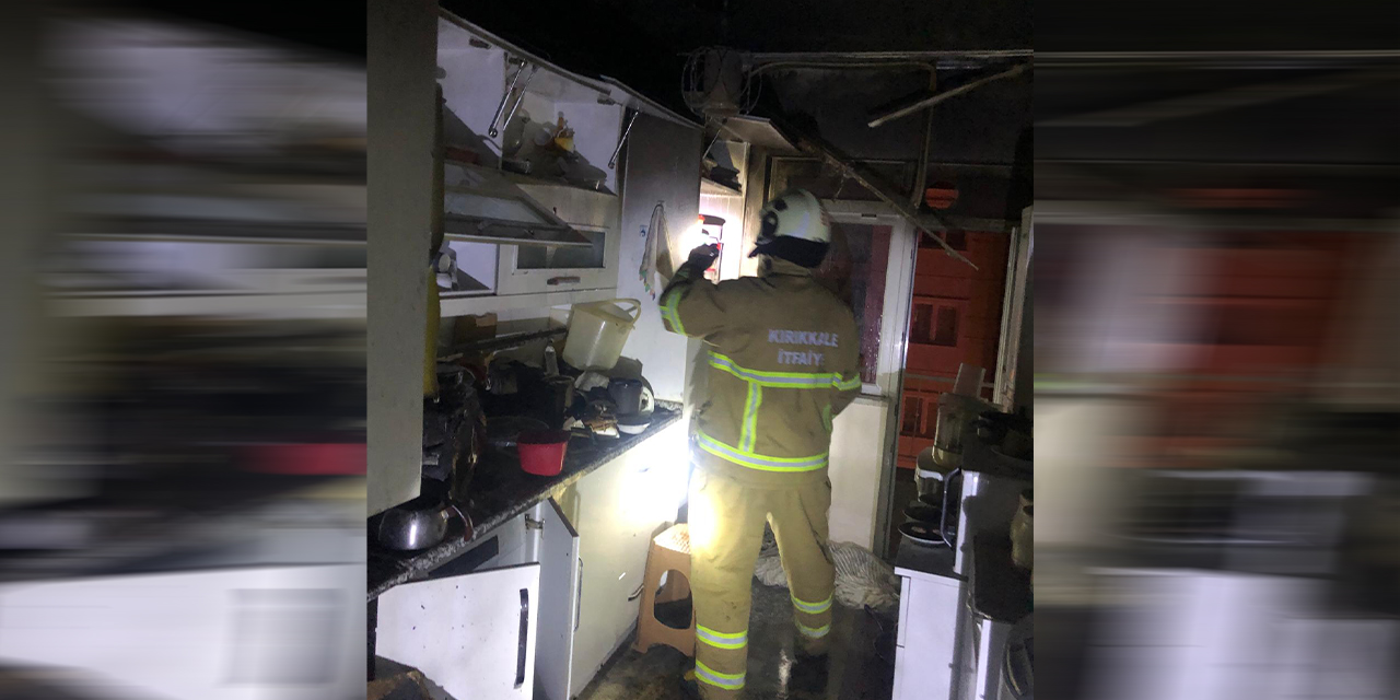 Tepebaşı Mahallesi’nde korkutan yangın