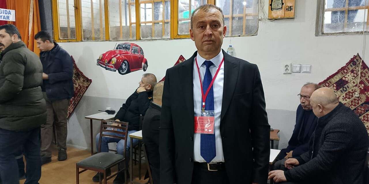 Sanayi esnafı yeniden Murat Pehlivanlı dedi