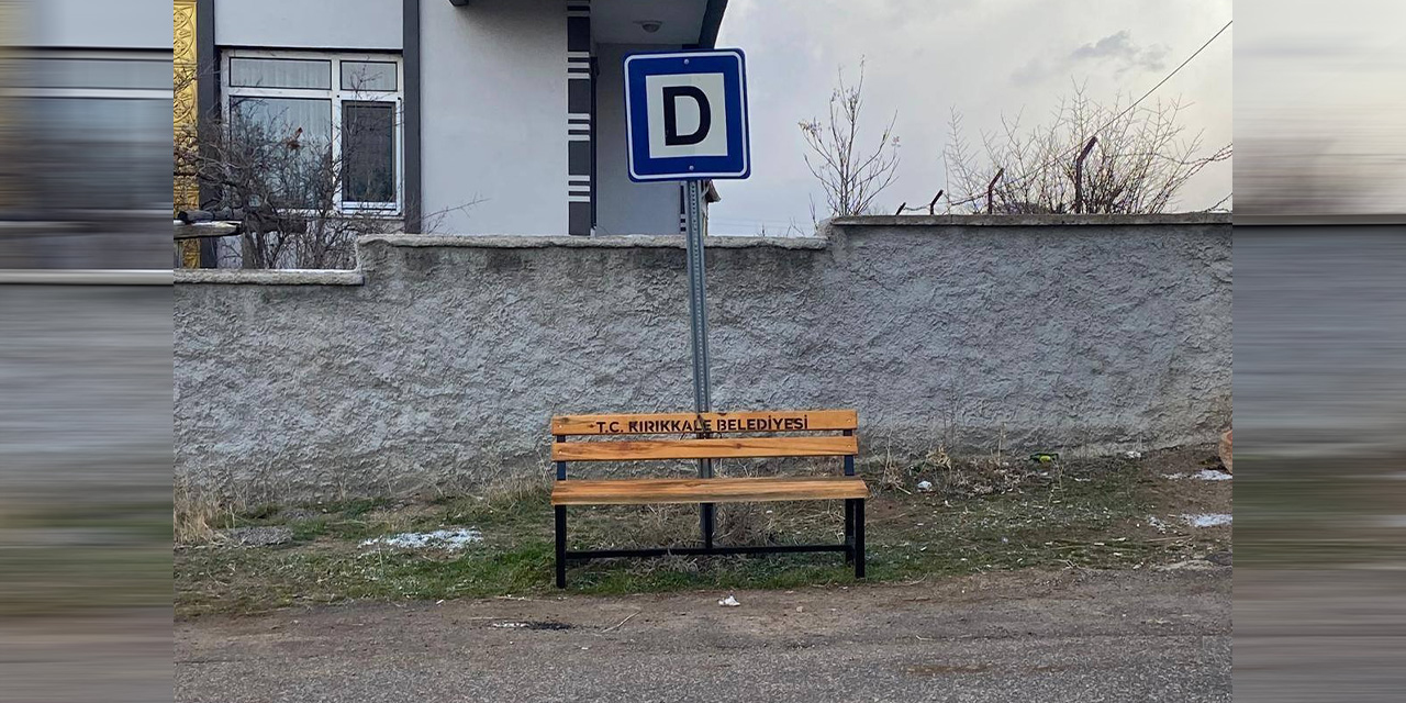 Çalınan bank bulundu, yeniden eski yerini aldı