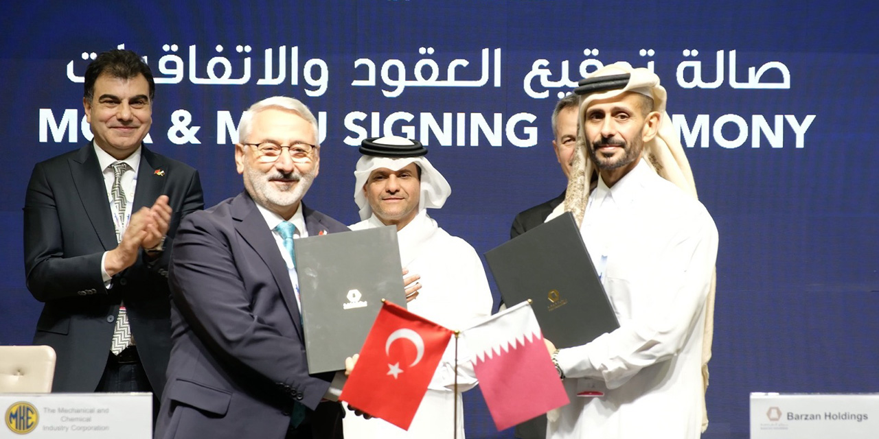 MKE ile Katarlı Barzan Holding arasında stratejik ortaklık