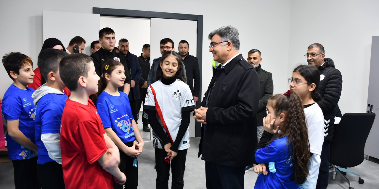 Vali Yardımcısı Yüksel’den Yeni Spor Kompleksi’ne ziyaret