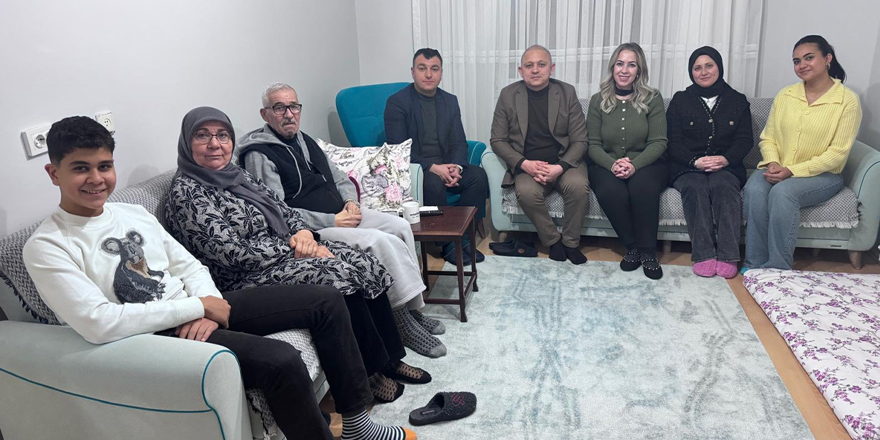 Başkan Önal’dan şehit ailesine anlamlı ziyaret