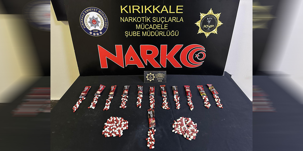 Kırıkkale’de narkotik operasyonu