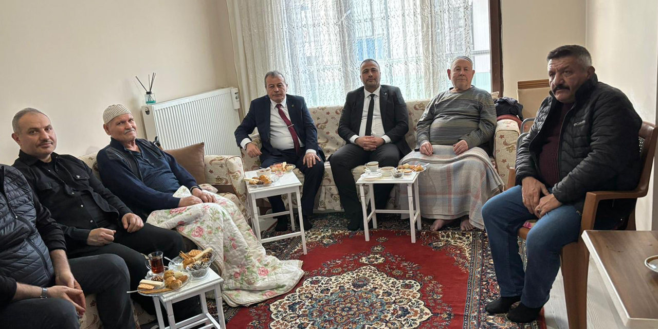 MHP heyetinden geçmiş olsun ziyareti