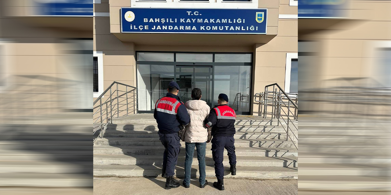 4 yıl hapis cezası bulunan hırsızı jandarma yakaladı