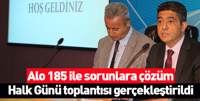 Alo 185 ile sorunlara çözüm