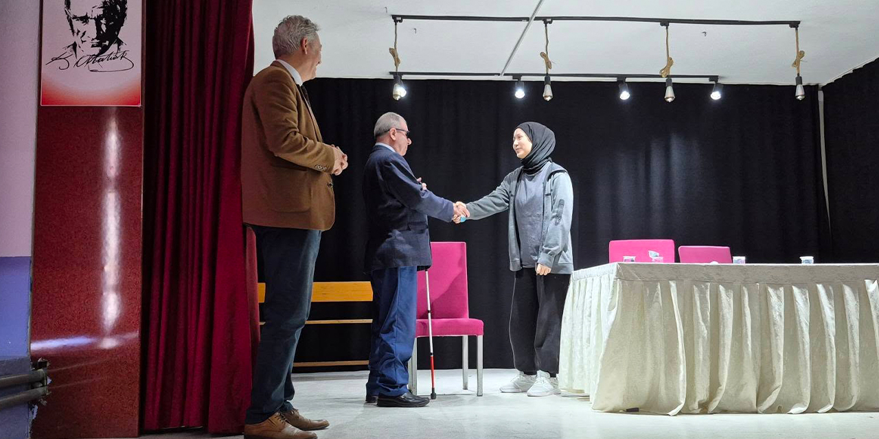 Kırıkkale’de bu proje görme engellilere ışık oluyor