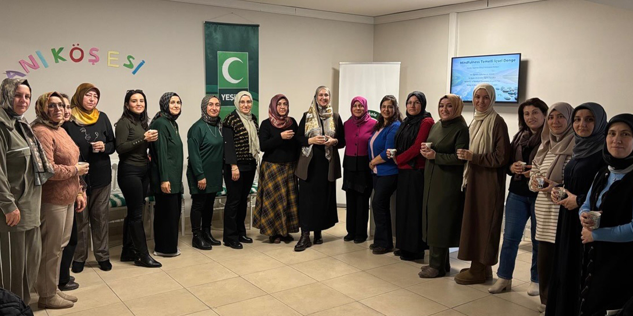 Yeşilay Kadın Komisyonu’ndan “Mindfulness” Atölyesi