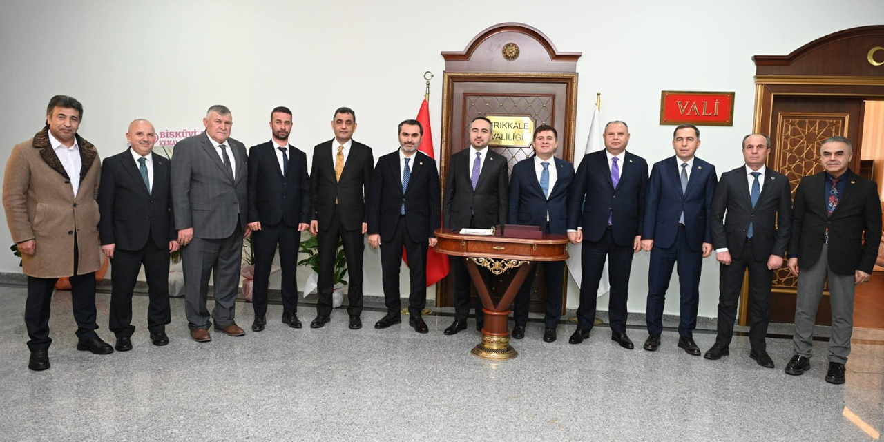 Demiralp’ten Vali Sarıibrahim’e hayırlı olsun ziyareti