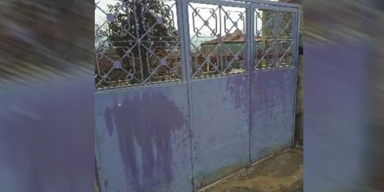 Sanayi Mahallesi’nde kapılara yağ süren şüpheli yakalandı