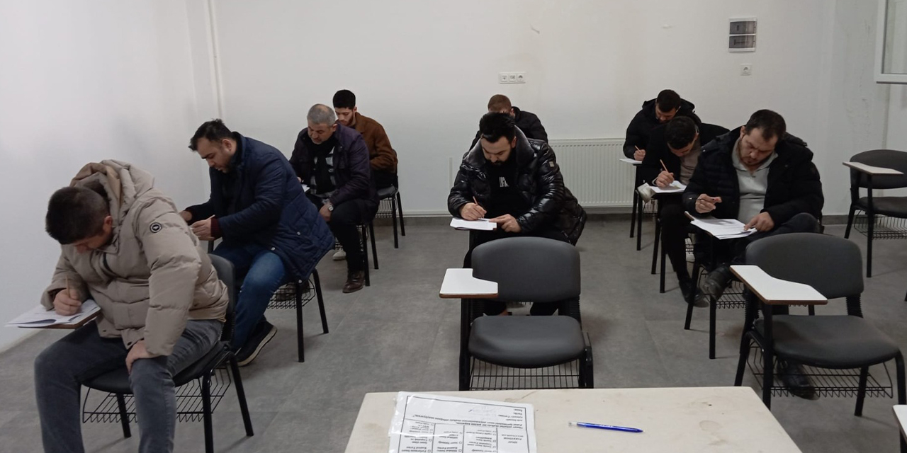 TSO tarafından mesleki yeterlilik belgesi sınavı yapıldı