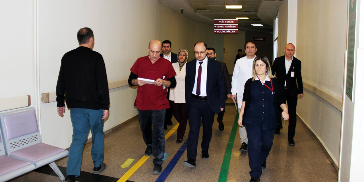 Yüksek İhtisas Hastanesi’nde acil servisine şok denetim!