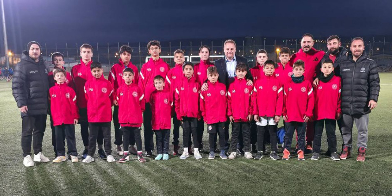 Geleceğin futbolcuları burada yetişiyor