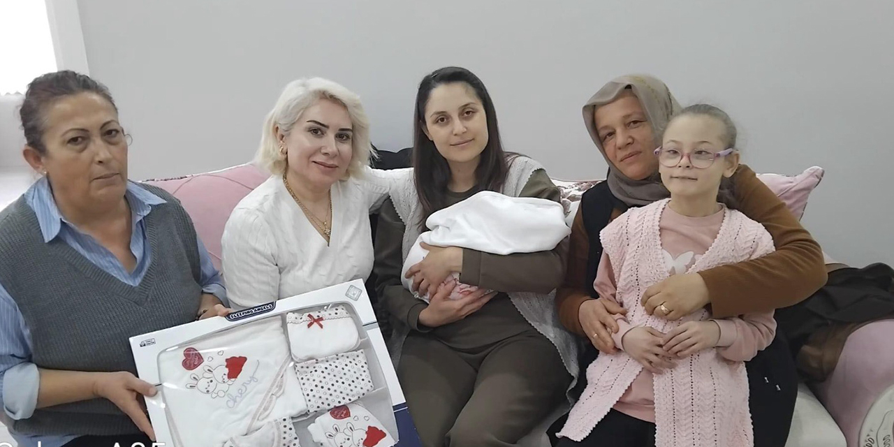 Sulakyurt’ta “Dünyaya Hoş Geldin Bebek” projesiyle anlamlı ziyaret