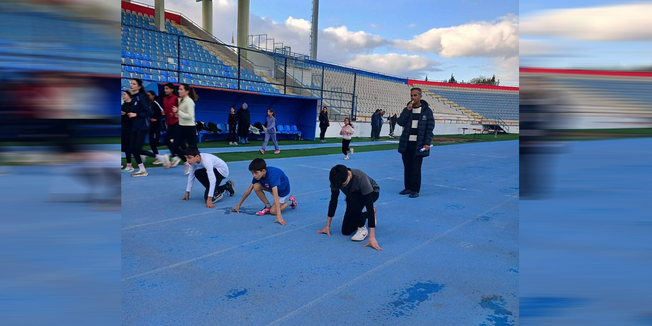 Başpınar Stadyumu’nda atletizm heyecanı: Kırıkkale’yi temsil edecekler