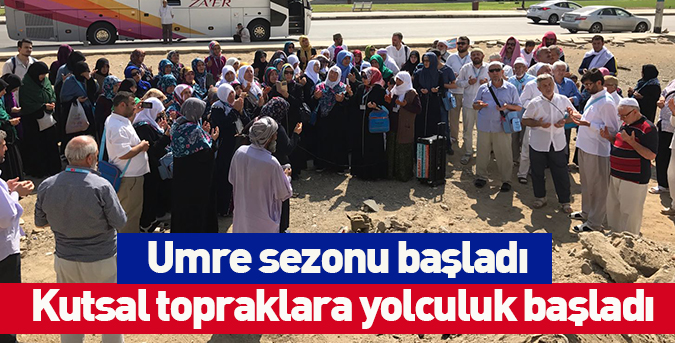 Umre sezonu başladı