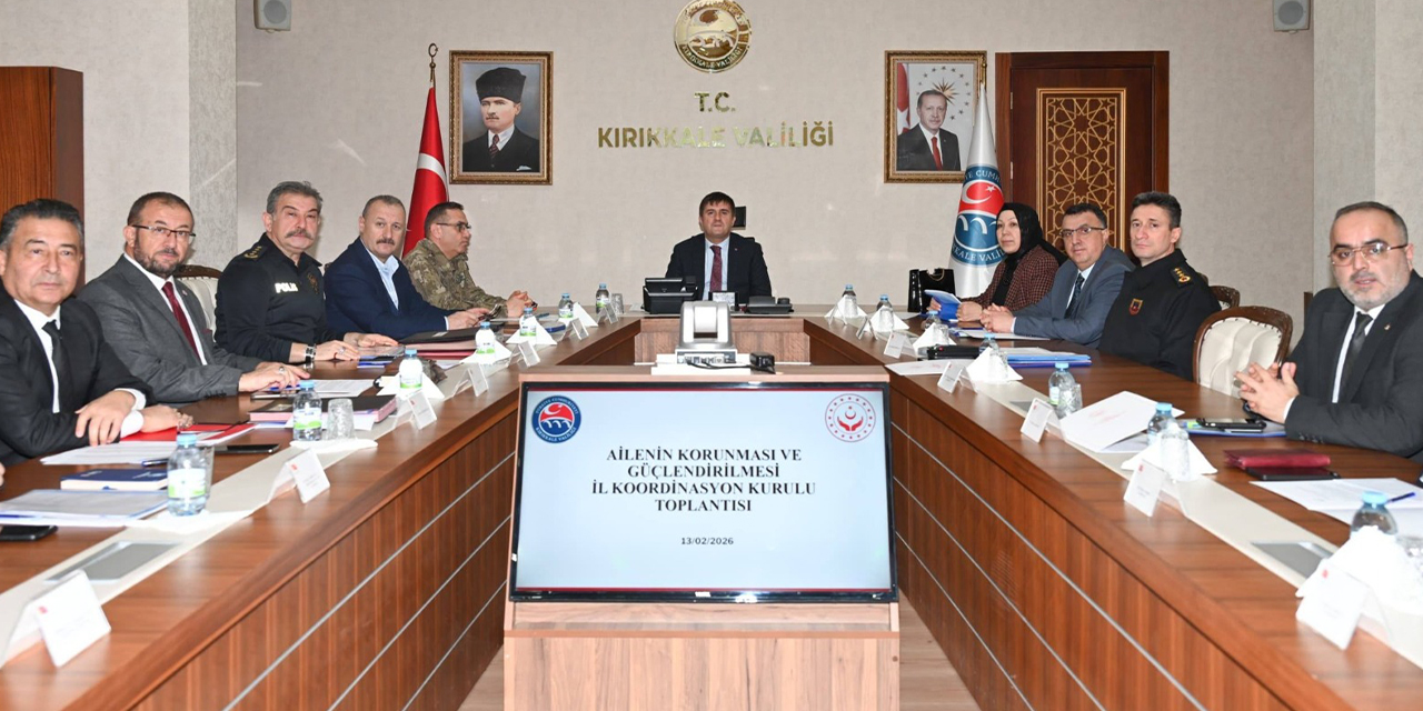 Aile yapısının korunması için Valilikte kritik toplantı