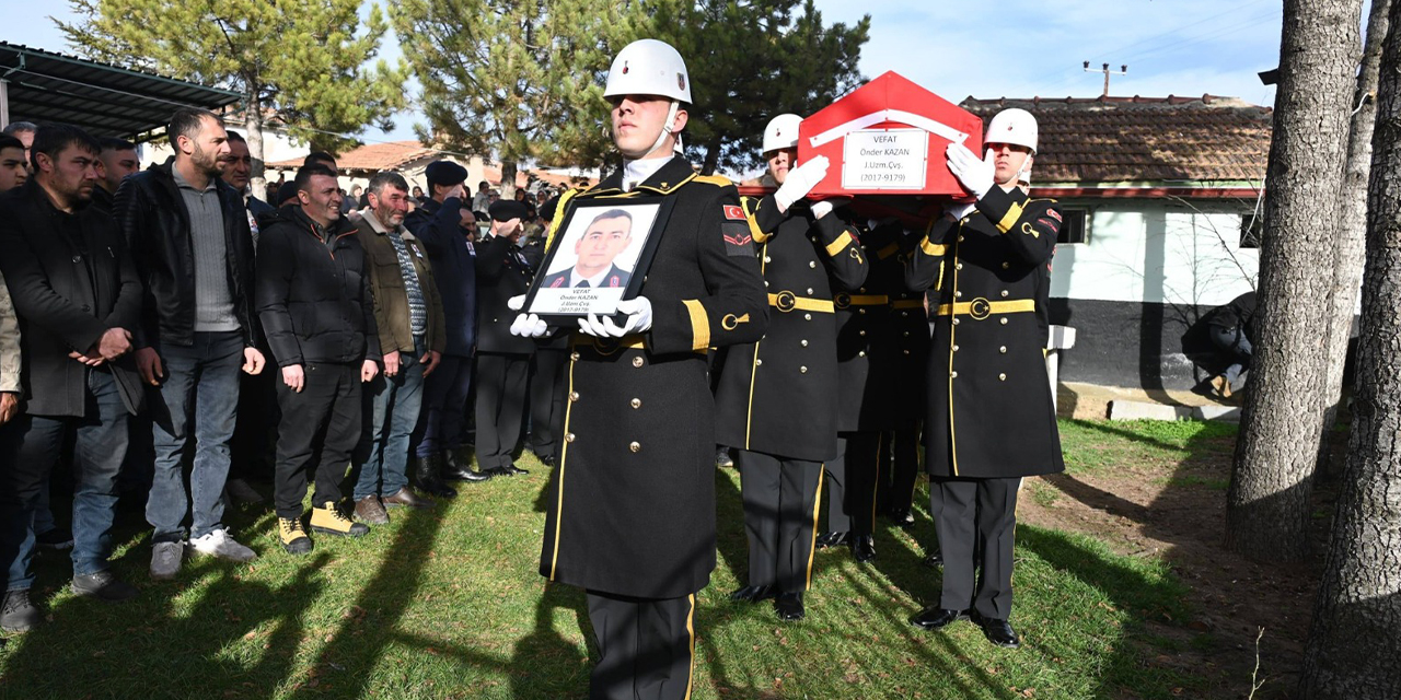 Jandarma Uzman Çavuş Önder Kazan’a son görev!