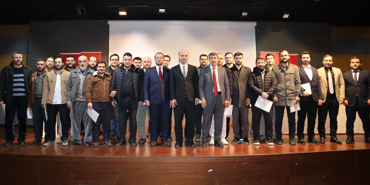 Müftü Abdurrahman Kotan, personel ile buluştu