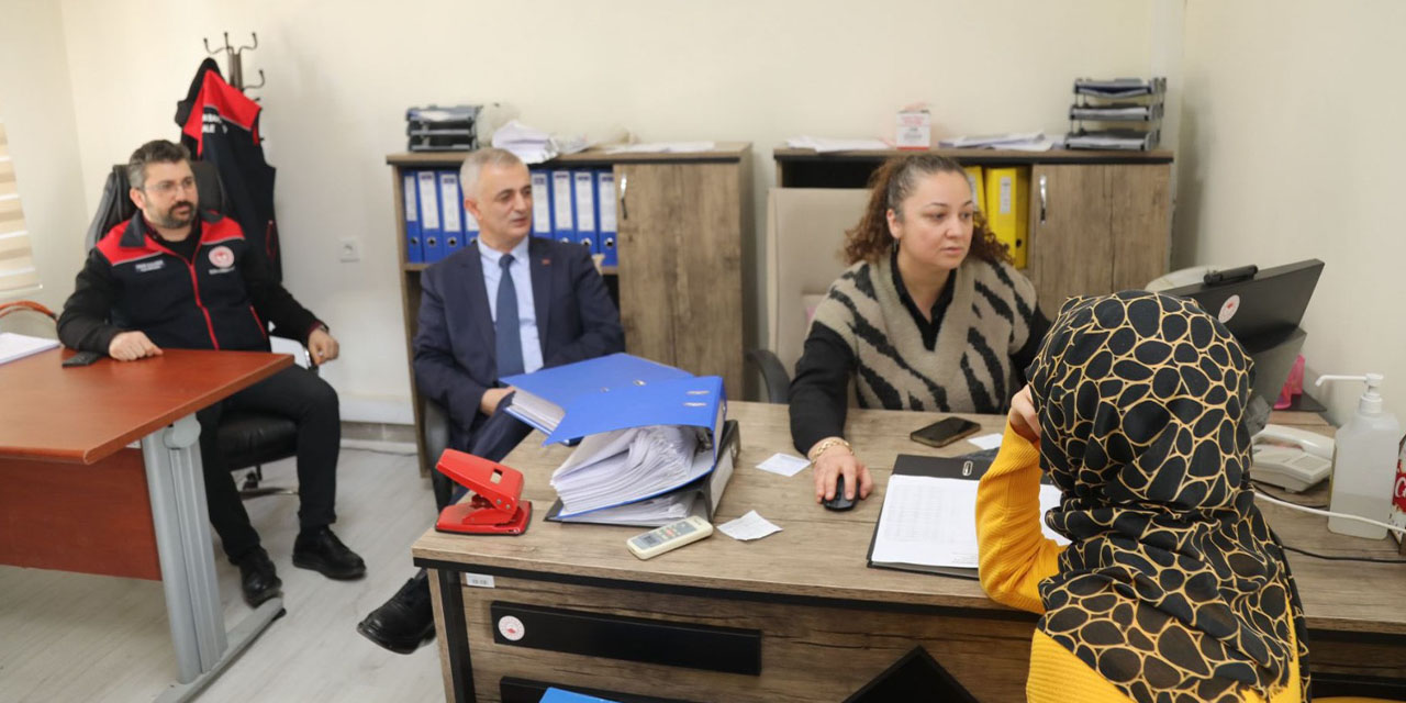 Delice’de çiftçi kayıt sistemi ve tarım çalışmaları incelendi