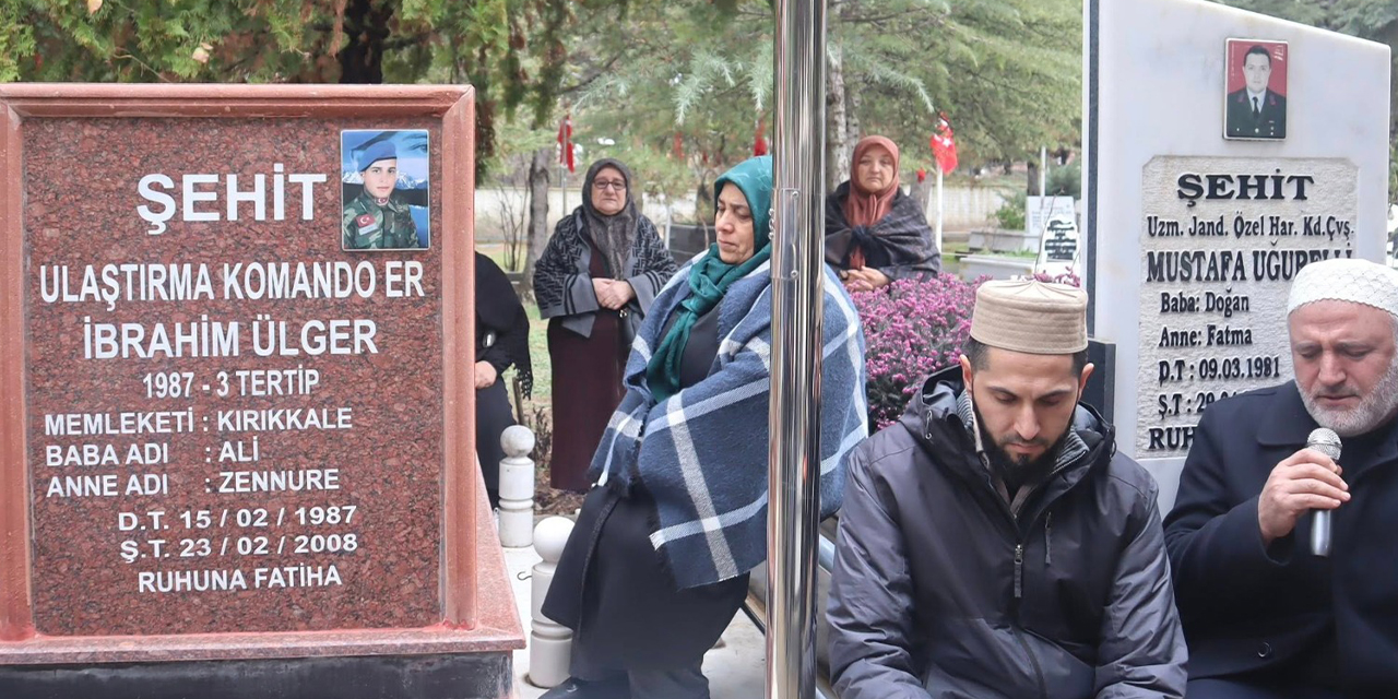 Şehit İbrahim Ülger, Kırıkkale’de dualarla anıldı