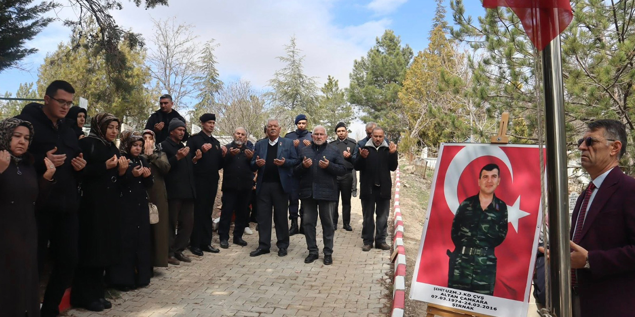 Kırıkkaleli Şehit Altan Çamkara, dualarla anıldı