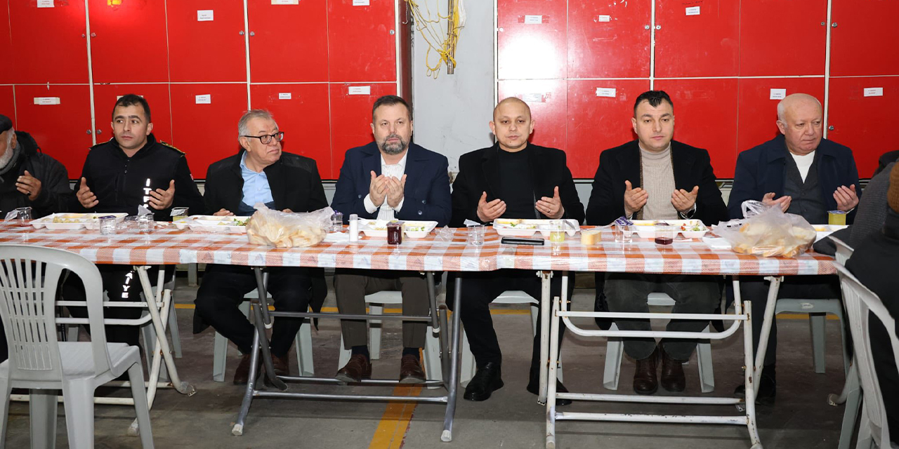 Önal, itfaiye personeliyle iftar sofrasında buluştu