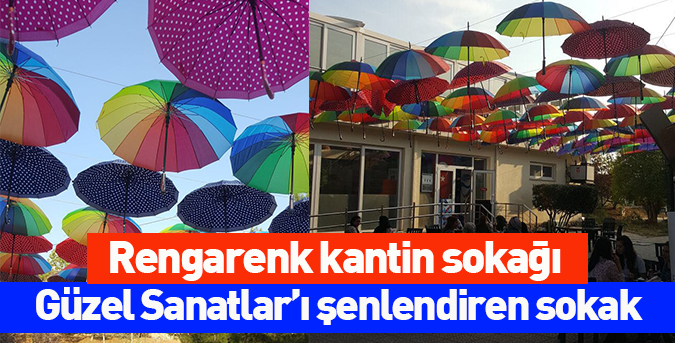 Güzel Sanatlar’ı şenlendiren sokak