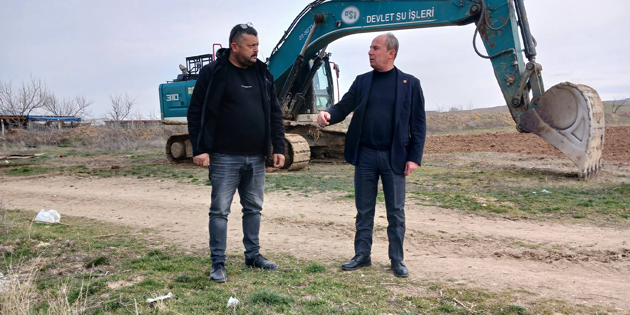 Balışeyh’te Akyüz, çalışmaları yakından takip ediyor