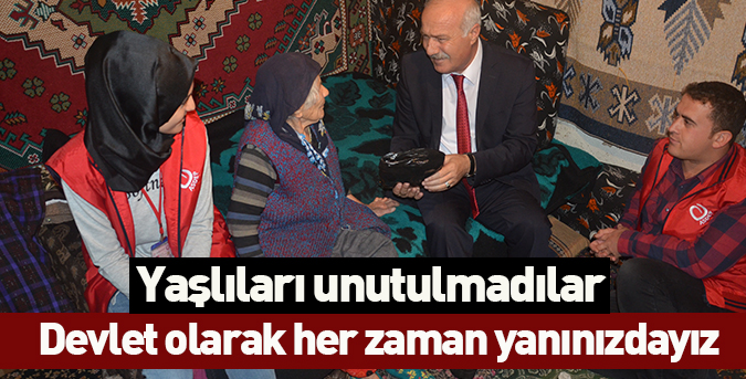 Yaşlılar unutulmadı