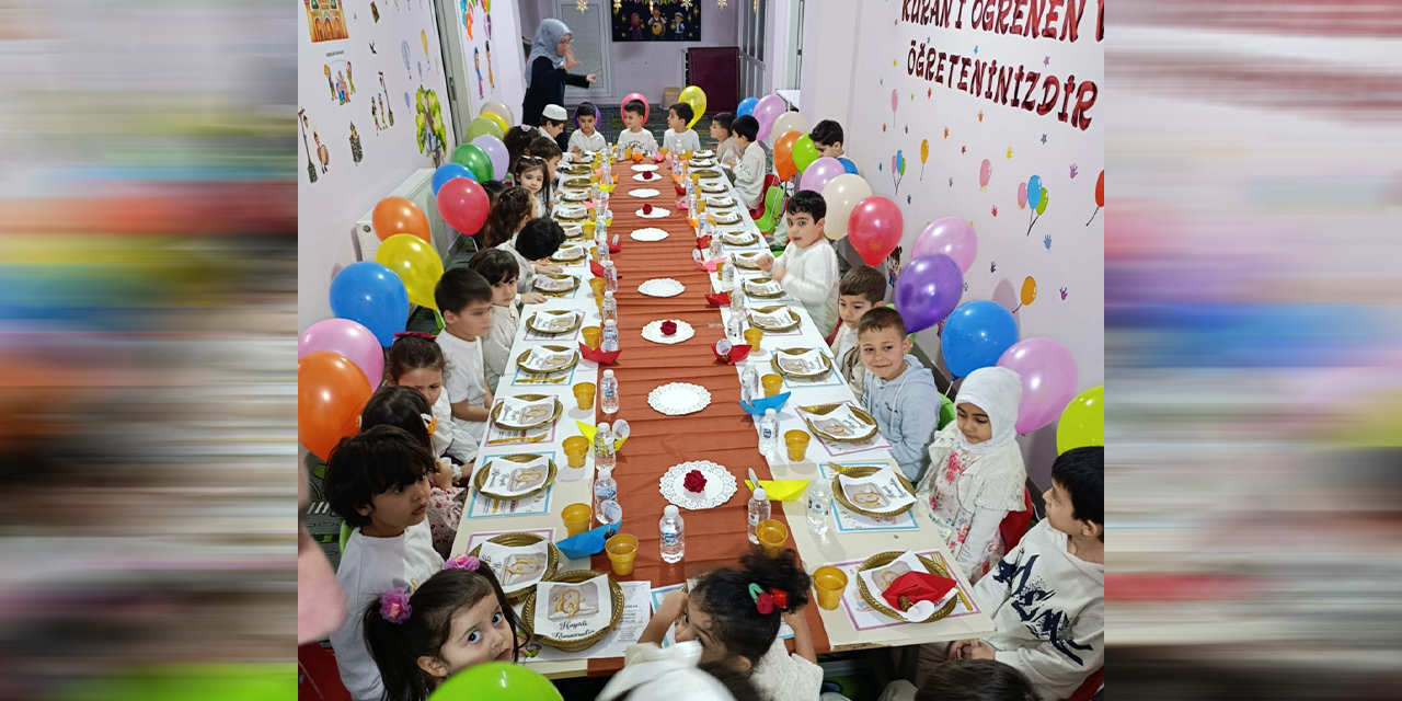 Minik yürekler tekne orucu heyecanı yaşadı