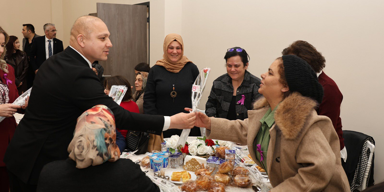 Kadınlar Günü için anlamlı buluşma