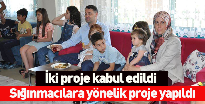 İki proje kabul edildi