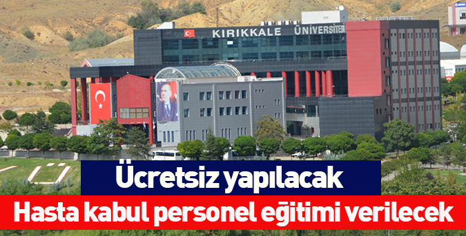 Hasta kabul personel eğitimi
