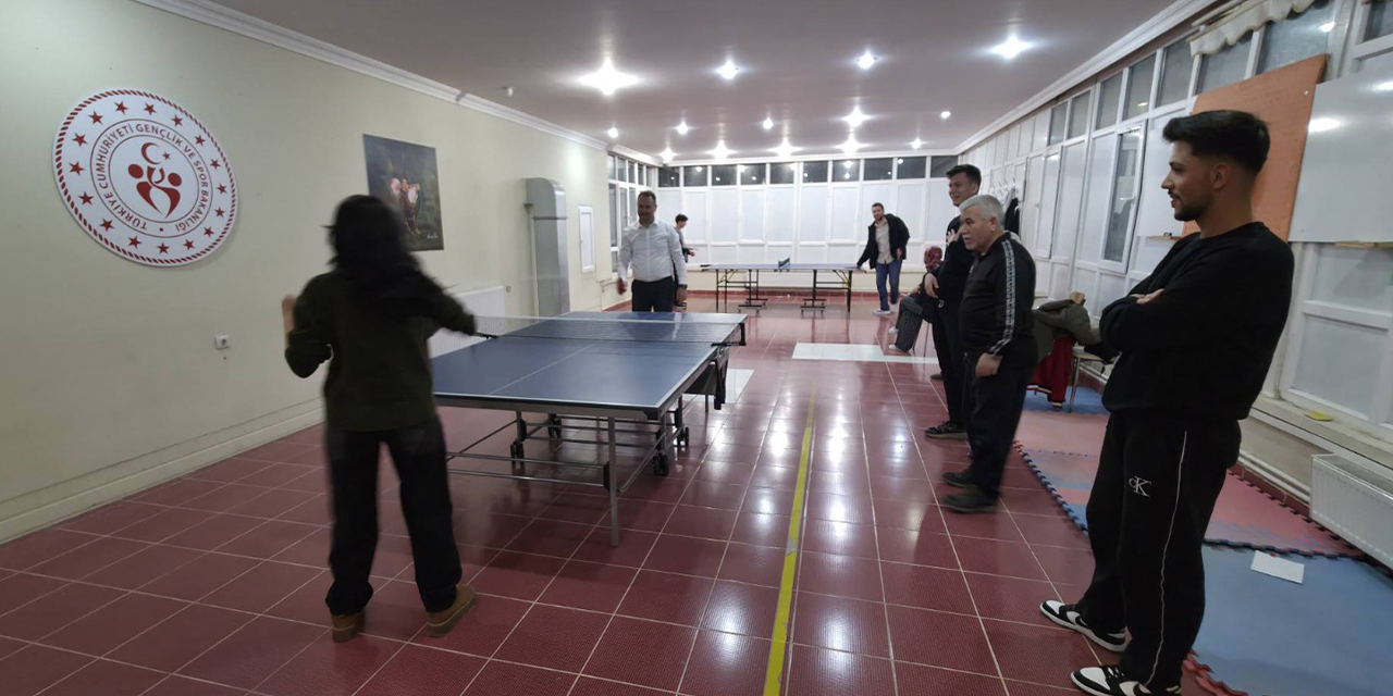 Müdür Güneş, genç sporcuların heyecanına ortak oldu