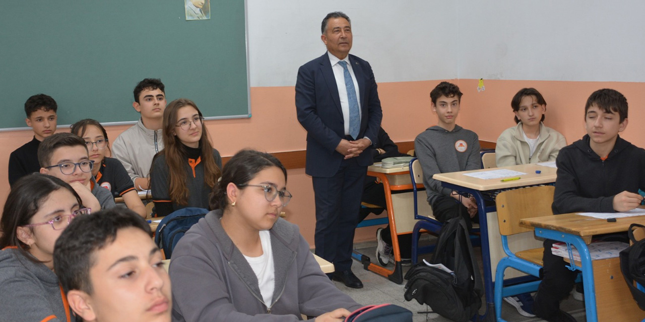 Ortak sınav sonrası öğrencilerin yüzü güldü