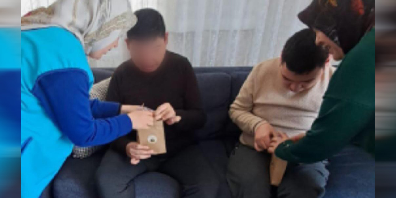 Engelli Koordinatörlüğünden anlamlı ev ziyareti