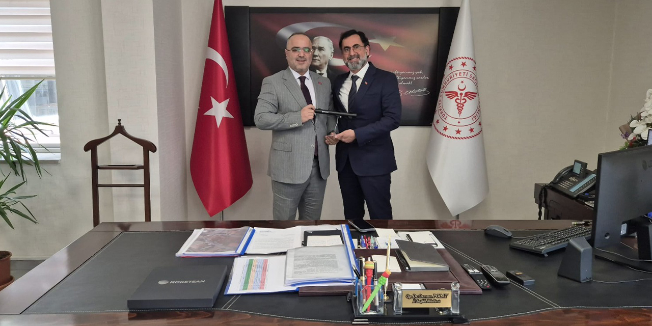 ROKETSAN’dan İl Sağlık Müdürlüğüne Ziyaret