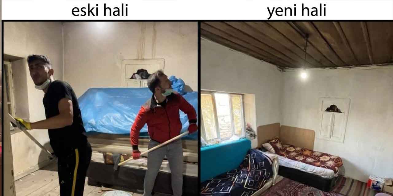 Gönüllü gençlerden örnek dayanışma