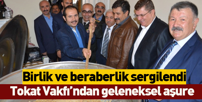 Tokat Vakfı’ndan geleneksel aşure