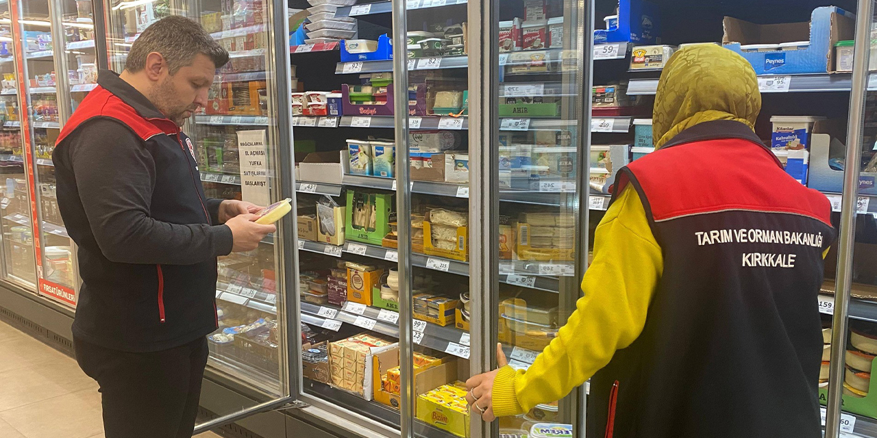 Süt ve süt ürünlerine sıkı denetim