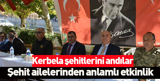 Kerbela şehitlerini andılar