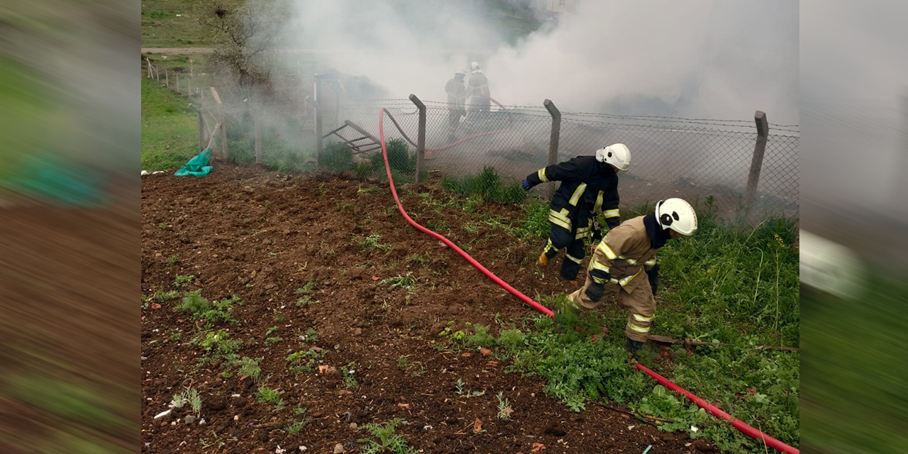 Etiler Mahallesi’nde korkutan yangın