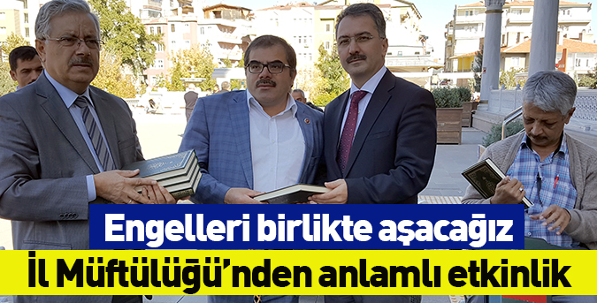 Engelleri birlikte aşacağız