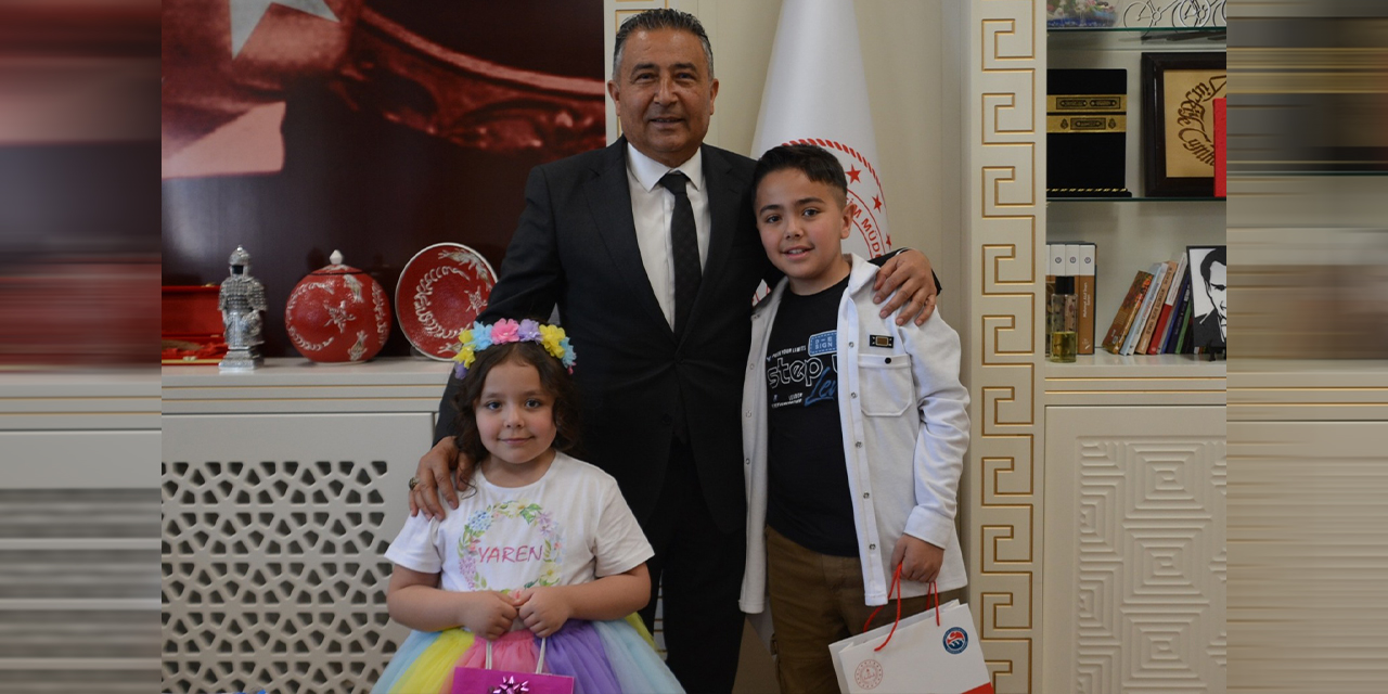 Minik Yaren’den sıcacık bir ziyaret