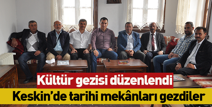 Tarihi mekânları gezdiler
